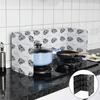 Aluminum Foil Kitchen Cooking Oil Splash Guard Gas Stove Heat Burn Proof Board