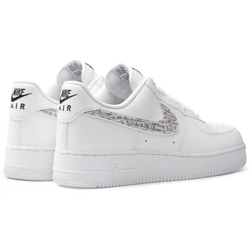 Nike Кроссовки Air Force 1 Low Just Do It Pack Белые Прозрачные BQ5361-100