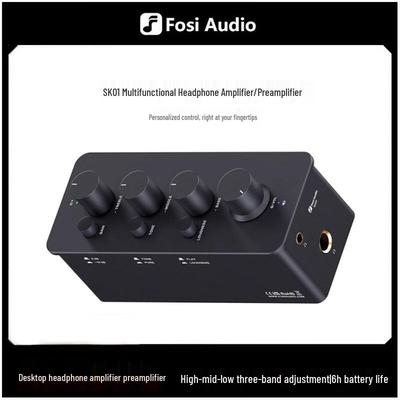 Fosi Audio SK01 Настольный и портативный комбо усилитель для наушников/предусилитель