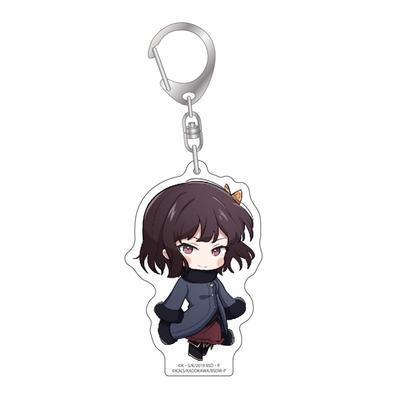 Брелок Bungo Stray Dogs Bungou Stray Dogs, деформированный акриловый брелок Акико Ёсано