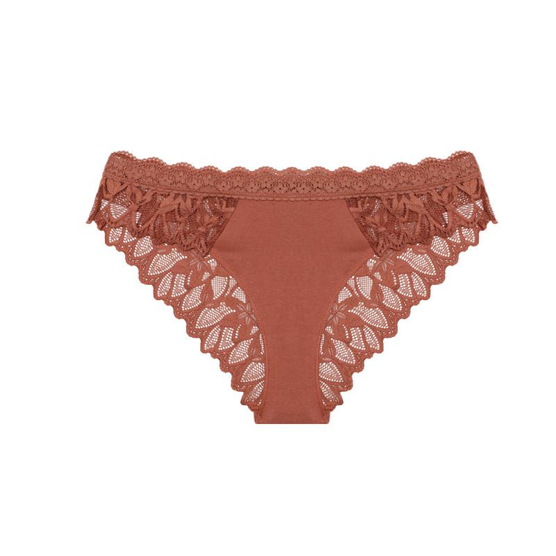 FINETOO Women Floral Lace Panties Hollow Out Underwear Perspective Soft Underpants Breathable Briefs