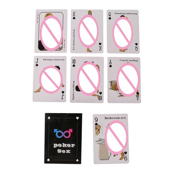 Adult Card Game for Couples Couples Poker Game Playing Position Challenges Adult Party Game for Relationship Enhancement