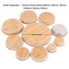 Reusable Bamboo Lids Non Leakage Jar Canning Caps Portable Wooden Covers  Drinking Jar Supplies