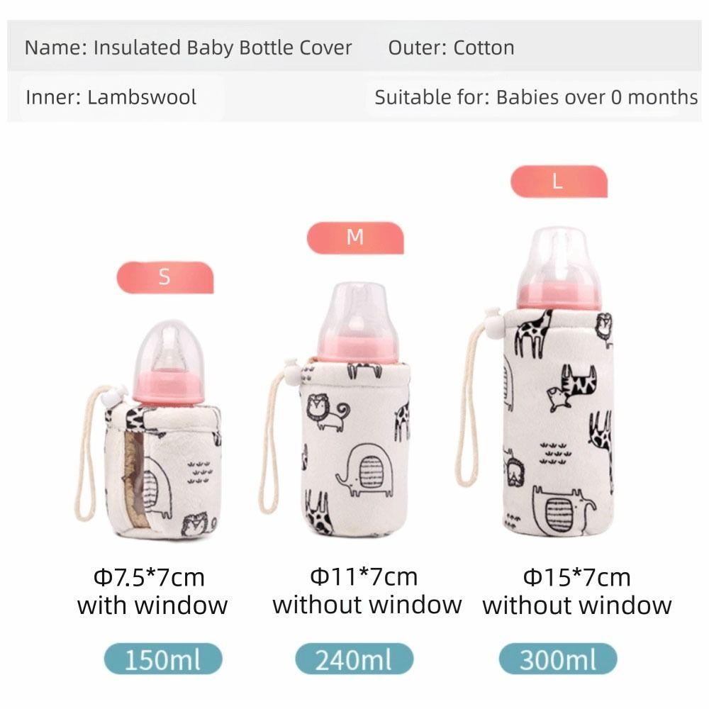 Anti Scalding Baby Feeding Bag Baby Feeding Thermal Protective Cover Infant Milk Bottle