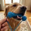 Bite-Resistant Pet Teeth Cleaning Toy with Rope Interactive Dog Toy Dog Chew Stick  Interactive Tug