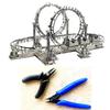 TOKIX 3D Craft Kit Roller Coaster (Tools Included)
