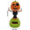 Хэллоуин Танцующая Тыква на Солнечной Батарее Украшение для Автомобиля Автомобиль Авто Украшение для Дома