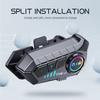 Kebidumei YP10 2X беспроводной Bluetooth5.3 мотоциклетный шлем гарнитура интерком водонепроницаемый 300 м Intercomunicador динамик наушники