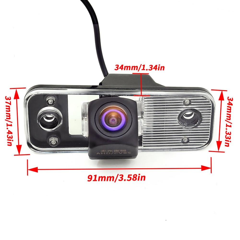 1080P AHD Fisheye Автомобильная камера заднего вида для парковки задним ходом для Hyundai IX25 IX45 Creta Carens Azera SantaFe 2011-2019