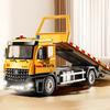 New Engineering Vehicle Car Alloy Front Diecast for Boy Simulation Trailer Toy with Light Vocalize Rescue Truck Children's Toy Model