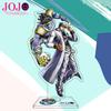 Высококачественный Акриловый Стенд Персонажа из Аниме JOJO's Bizarre Adventure Золотой Ветер Фигурка-Дисплей Дропшиппинг Аниме Мерч
