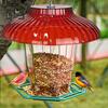 Пластиковый защитный купол для подвесной кормушки для птиц, водонепроницаемая кормушка для колибри, защита от дождя, перегородка для белок для улицы