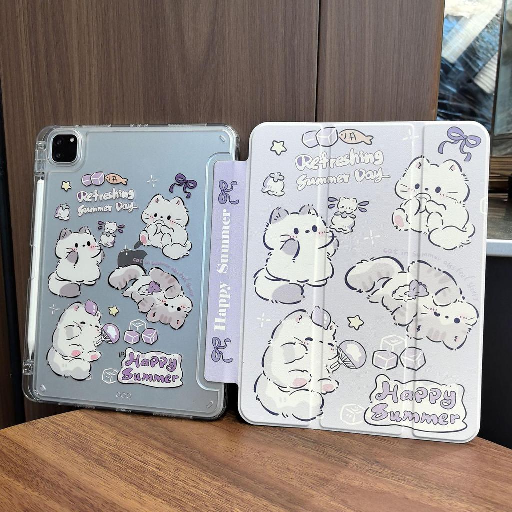 Защитный чехол для iPad 11: Air 7/6/5/4 Акриловый чехол, Pro 11 дюймов, Защита от сгибания, Мини-румяна в форме сердца, 10,2 дюйма