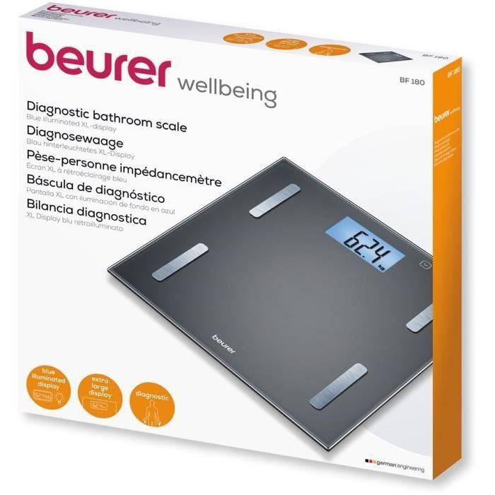 Весы-анализатор Beurer BF 180 Черное Стекло