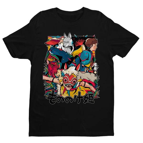 Princess Mononoke T Shirt Size