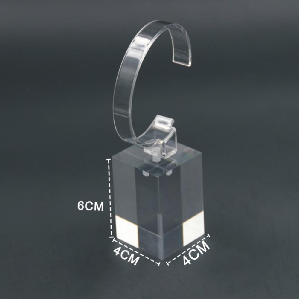 4/6/8cm Acrylic Watch Stand Lightweight Jewelry Showcase Tool Fashion Watch Display Holder