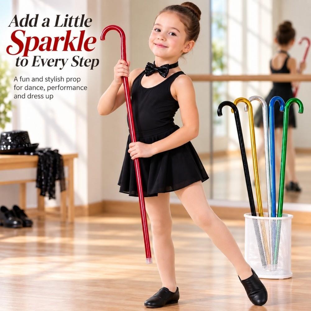 10 Colors Adult Children's Laser Dance Cane Out Dancing Hand Cane Stick  for Dance Accessories