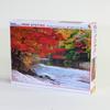 jigsaw Autumn leaves at Ise Shrine and Isuzu River x 72 1000-piece puzzle (49 cm)