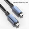 USB4 0 40Gbps Type C To C Cable Fast Charge Cable 60Hz Data Line Professional Adapter for Computers USB4 0 240w
