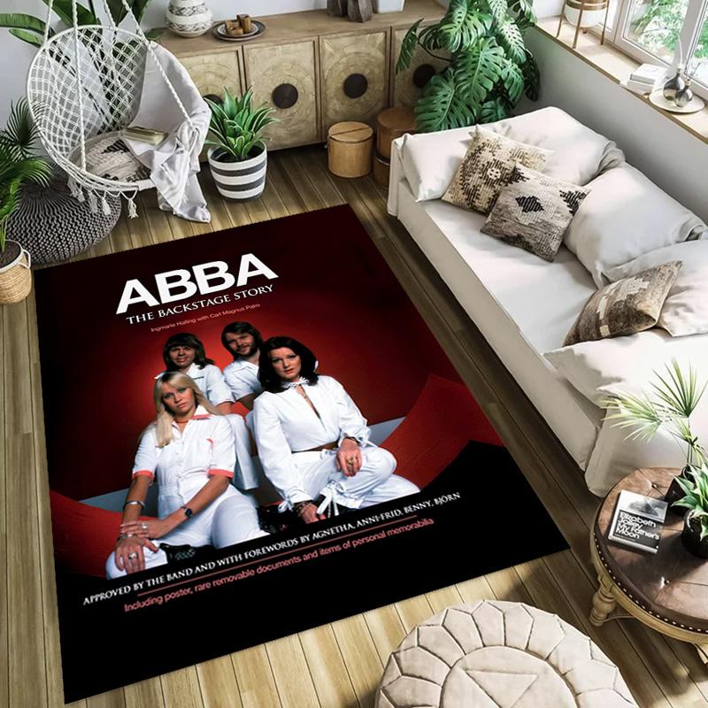 ABBA Treasures: Iconic Music Legacy carpet Doormat Living room and bedroom mats Fashion Dormitory decoration Protective pad