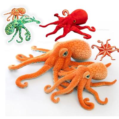 Моделирование морской жизни Осьминог спрятанные мягкие игрушки куклы животные забавный осьминог реалистичный кальмар высококачественные подарки для друзей