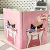 Adorable Cat Notebook, A5 Hard Cover Notebook, Essential for Office and Study, Lined Pages, Perfect Gift for 12 Occasions