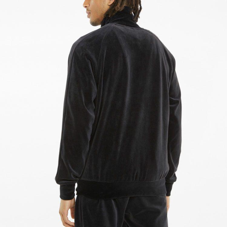 PUMA Jackets Men's Black Stand Collar Moderate Other 532936-01