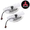 2Pcs LED Light Car Door Welcome Projector Lights Ghost Shadow Courtesy Lamp for Mitsubishi Pajero 2008-2020 Grandis 2009 YG2