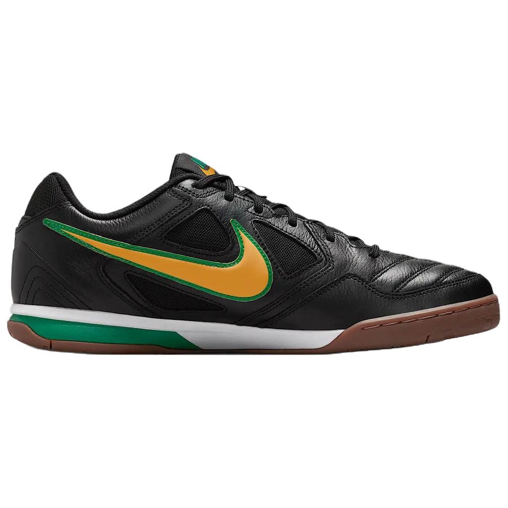 Nike Gato Brasil Мужские кроссовки Черный Белый Gum-Темно-коричневый IB8509-001