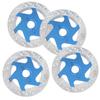 4PCS Universal Aluminum Alloy RC Car Brake Disc Metal Hex Adapter for 1 10 Remote Control Car
