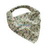 HX6F Floral Hair Bandanas Small Flower Print Head Kerchief Women Bandanas Hair Scarf Triangled Headband with Elastic Bands