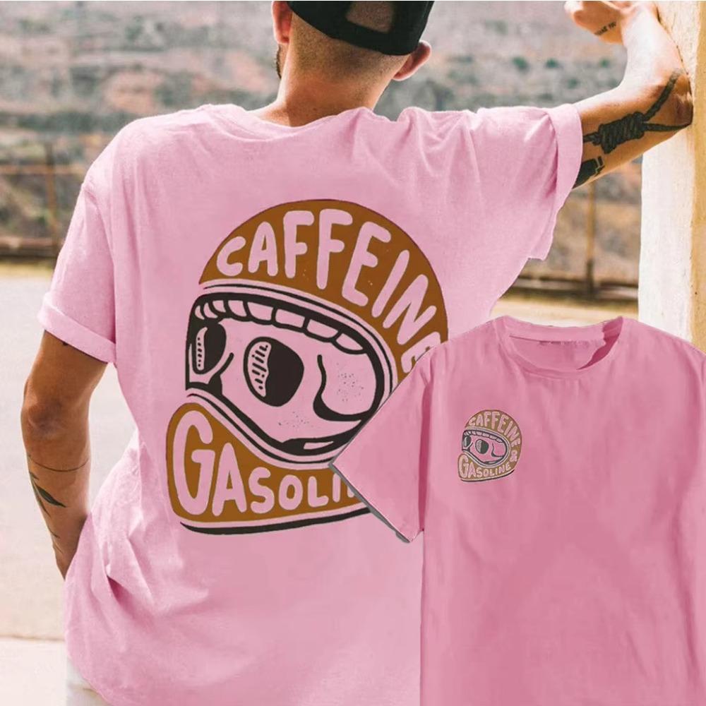 2025 Latest Original Pattern Printed Cotton Tshirt Mens Summer Casual Top Short Sleeve Classic Fashion Crewneck Tshirt