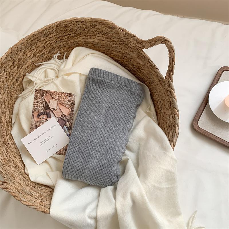 Шерстяные носки Простые вертикальные полоски Утягивающие колготки Теплые шерстяные леггинсы