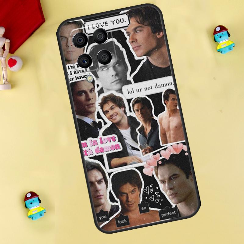 Чехол-коллаж с Дэймоном Сальваторе для Samsung Galaxy M31 M21 M35 M12 M13 M14 M15 M06 M16 M36 M56 M53 M32 M52 M55 M34 M54