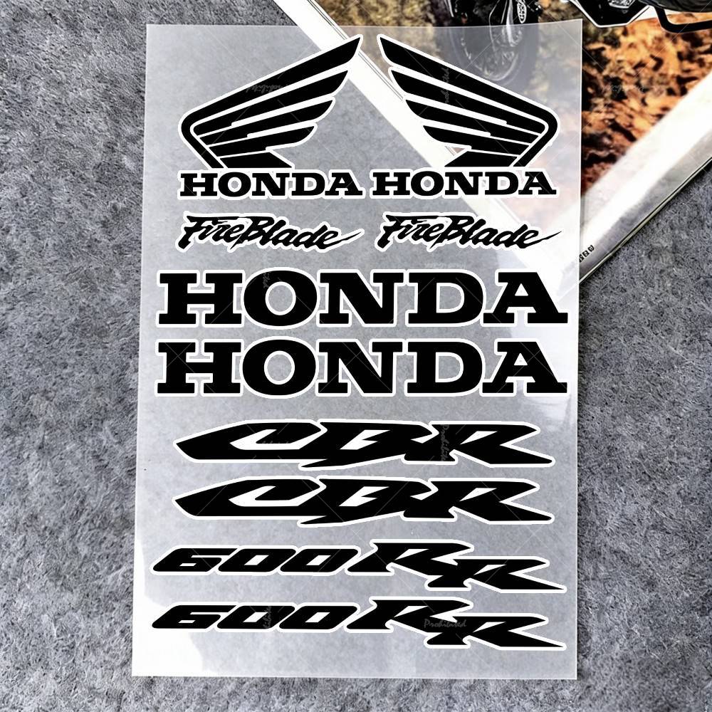 Для Honda Наклейки Отражающие наклейки для мотоциклов, 3M предупреждение о безопасности ночью в темноте шлемы для скутеров TT5