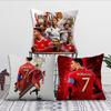Football Star Living Room Headboard Bedroom Office Cushion Cushion Sofa Nap Time C-Cristiano R-Ronaldo-s CR7 Pillow Case