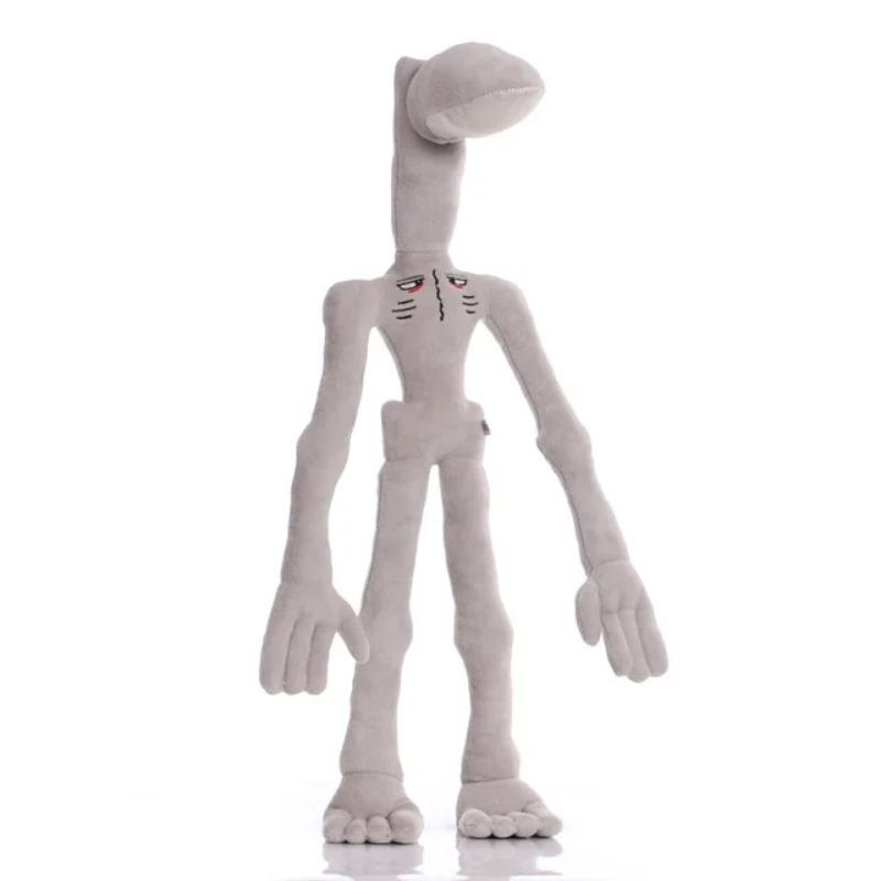 Аниме голова сирены, плюшевые куклы, игрушки, страшные, черные, белые, красные, голова сирены, кошка, арахис, мягкая мультяшная мягкая фигурка, подарки для детей