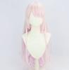 Косплей парик, Юика Сиина (Шина Юика), розовый градиент, термостойкий парик, идеально подходит для Хэллоуина, мероприятий, фотосессий и фестивалей. (С)