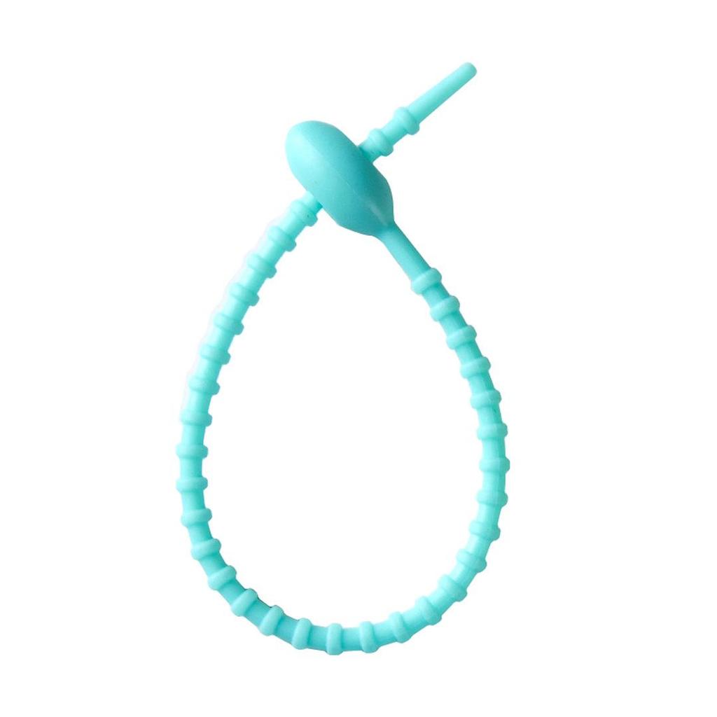 Цветная силиконовая стяжка-головастик: Сделай сам брелок, Модная игрушка, Ремешок для сумки и Намотка для шнурка