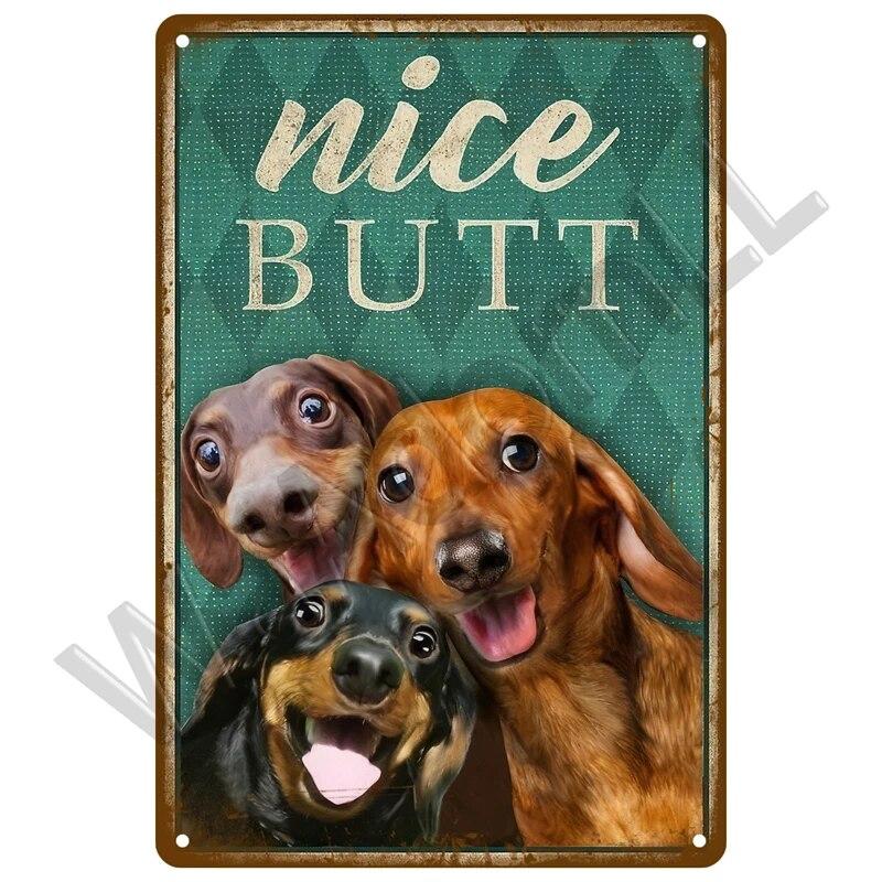 Металлический знак в стиле ретро, черный кот, постер, забавный оловянный знак с котом, винтажная табличка с изображением животного, домашний декор, настенное искусство, зоомагазин, садовая табличка для бара для собак