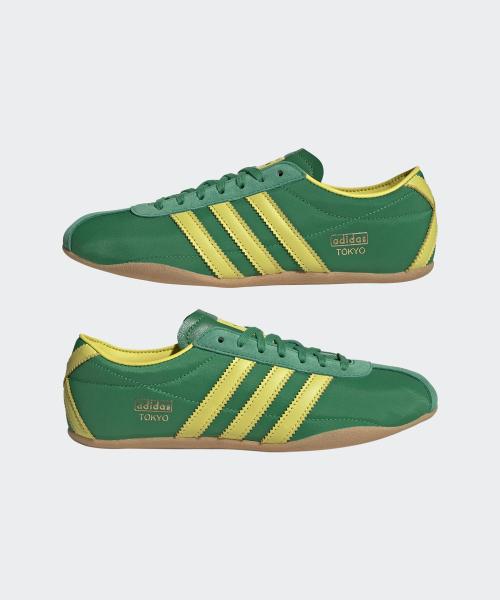 adidas Токио - Зеленый:Желтый JI3298