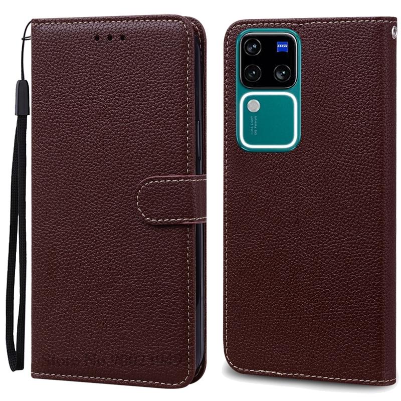 Для Vivo V30 чехол кожаный кошелек раскладной телефон чехол для V30 Pro чехол для Vivo V30 Pro 5G чехол Coque Fundas VivoV30 V 30 телефон чехол