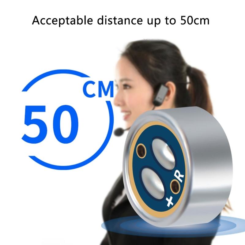 High Sensitivity Clip Electret Condenser Mic Pickup with Unidirectional Pickup Pattern for Speech and Video Recording