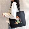 Oxford Handbag Student Shoulder Bags for Women Shopper Tote Bag Cartoon Large Capacity Luxury Ladies Handbags Portable Shopping Bag