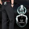 3D Metal Car Keychain Key Chain Ring Key Holder Styling Car Accessories For Honda Fit Mugen Insight Type S R VTEC DOHC Modulo Vezel Legend RR
