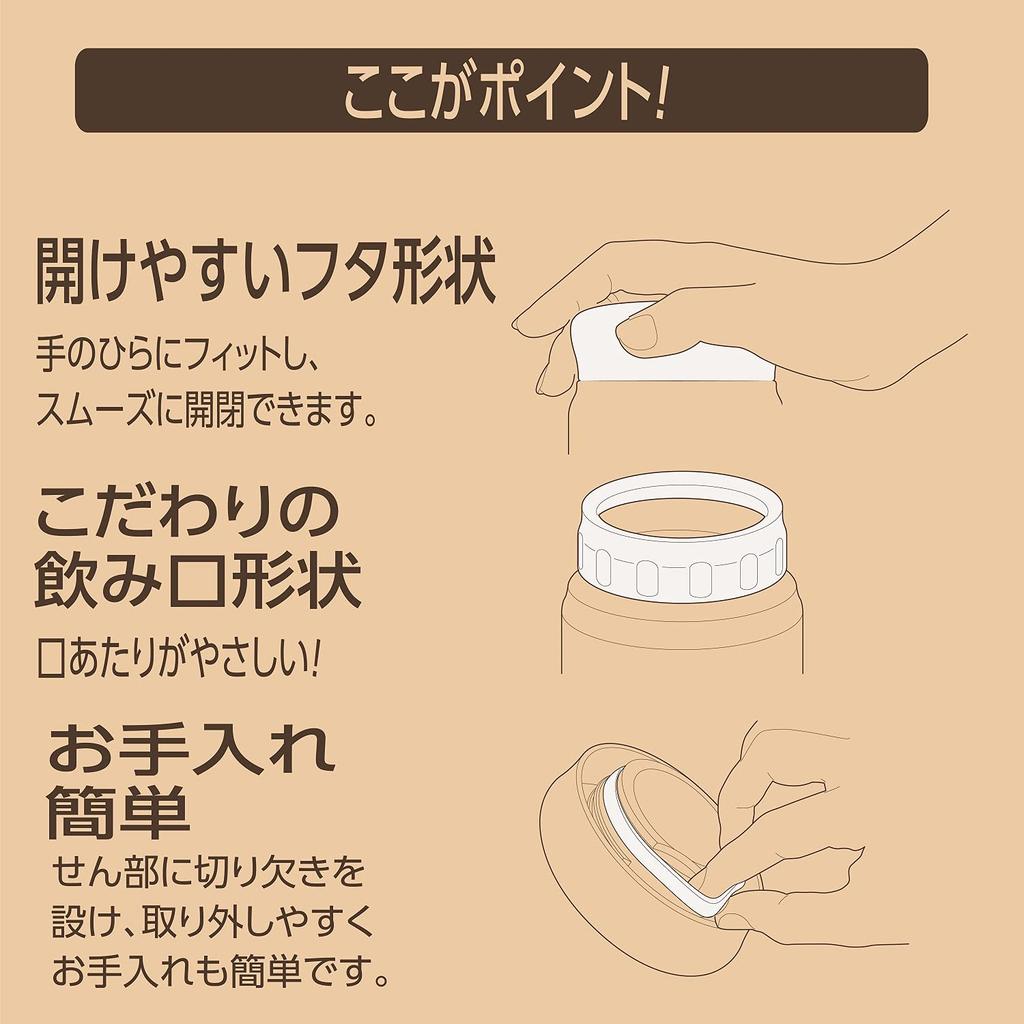 Термос Reach Will Бутылка для воды Reach Will x H120 мм 320 мл Изоляция Легкая конструкция Удобный для рта Носик из смолы Вакуумная двойная структура Легко чистить