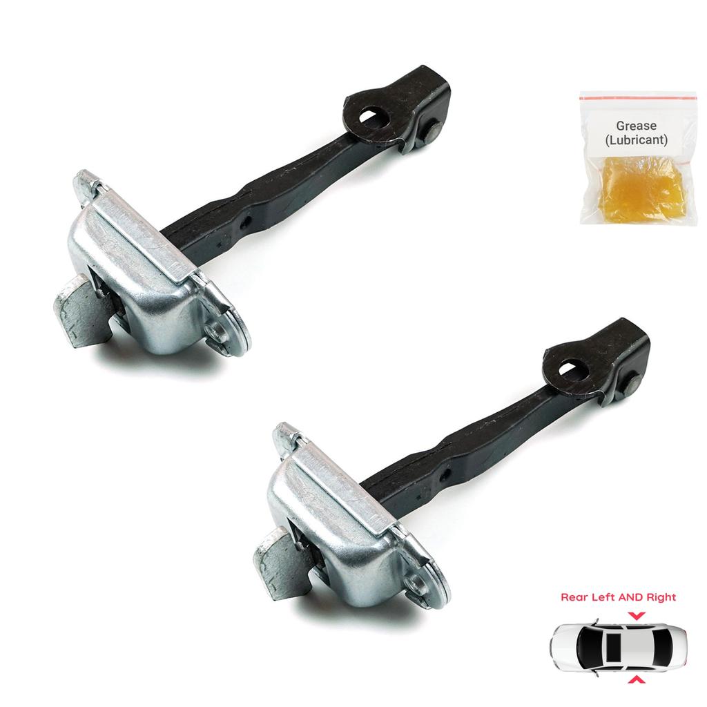 EDP1099-1 2 Pieces Rear Door Stop Check Assy Limiter Strap for Toyota Hilux MK8 N1 Fortuner MK2 Revo 2015-On 686300K091