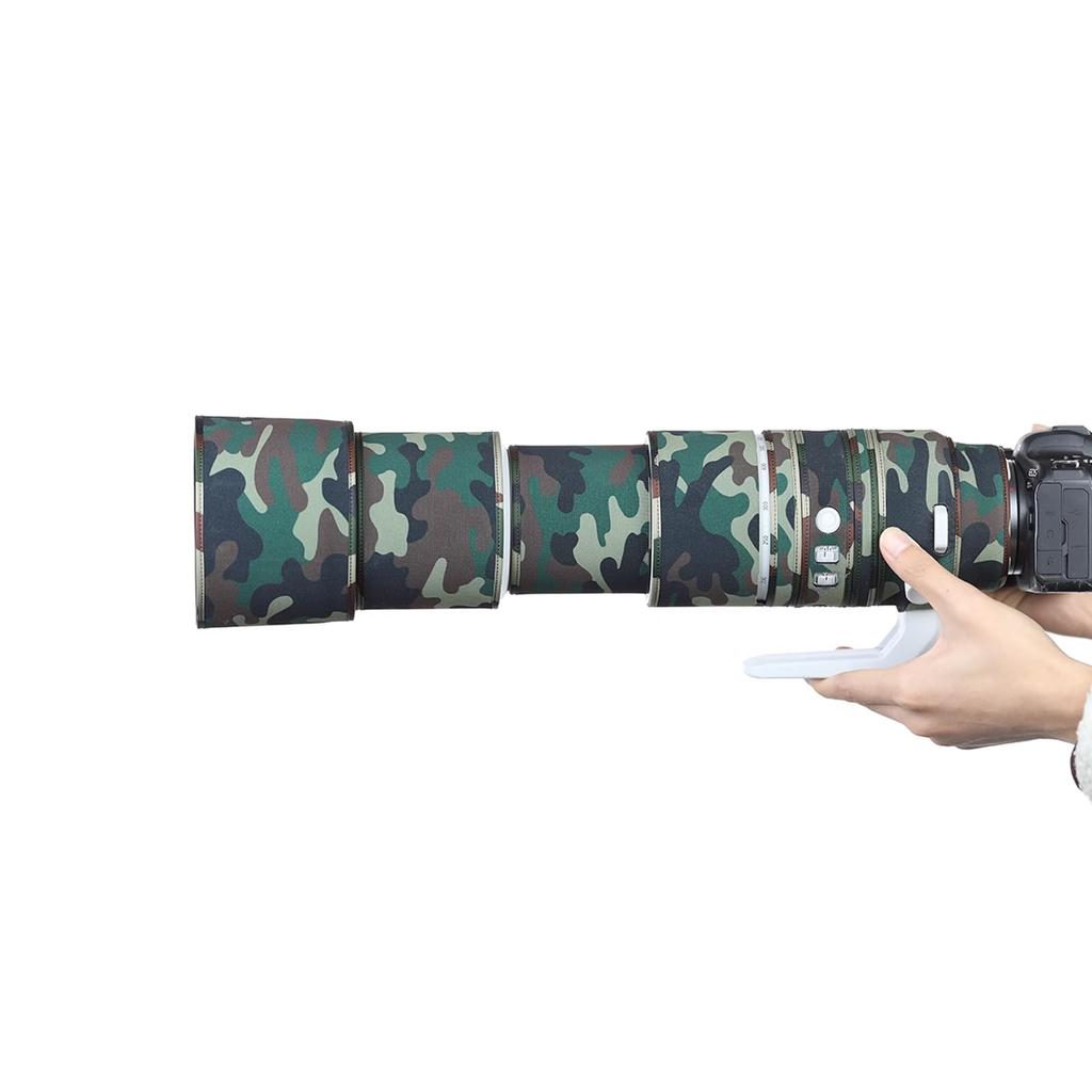 COMEOXO Canon Lens Cover Водонепроницаемый защитный чехол для объектива Телеобъектив Покрытие для CANON RF IS USM Nikon Lens Camouflage Protective Cover