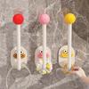 Cute Sausage Mouth Adhesive Hooks, Cartoon Bathroom Wall Hooks, Strong Sticky Door Hooks