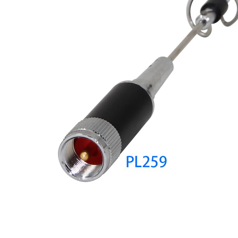 CR77 Высокогейн Антенна Двухдиапазонная FM VHF UHF 144/430 МГц UHF PL259 Нержавеющая Сталь 100 Вт 29 см Беспроводное Мобильное Радио Мачта